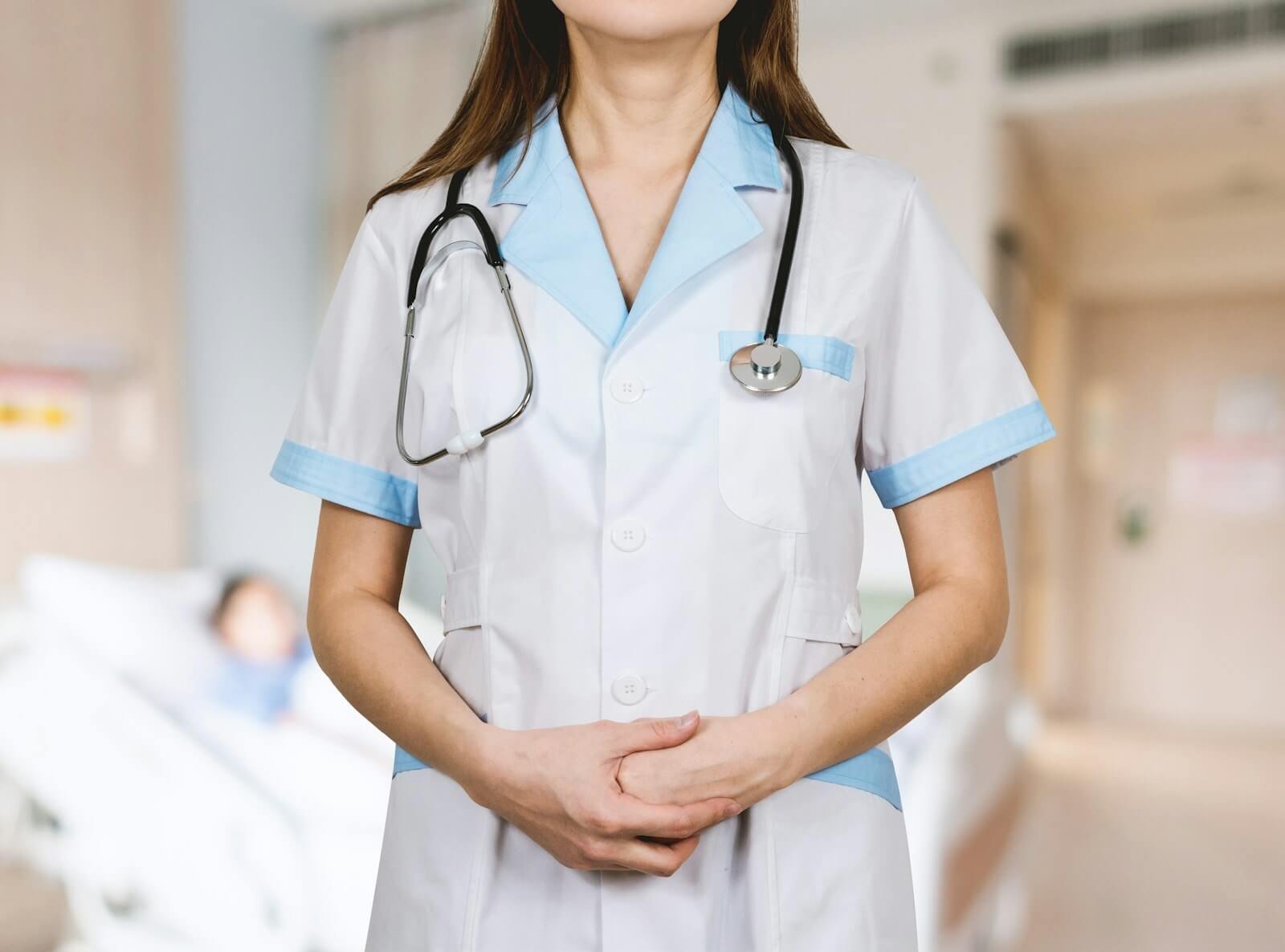 Clinical staff in a hospital ward using DrugRx